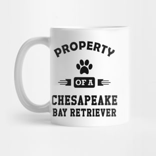 chesapeake bay retriever - Property of a chasapeake bay retrievers mom Mug